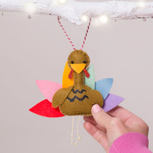 Load image into Gallery viewer, Personalised Thanksgiving Turkey Decoration